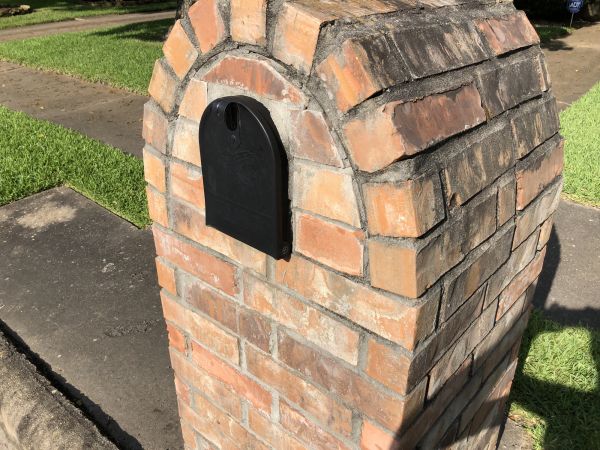 Brick Mailbox Repair in Amarillo