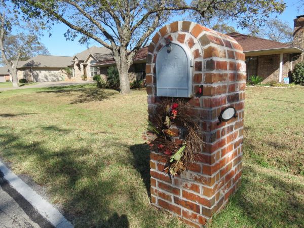 Brick Mailbox Replacement in Amarillo