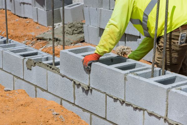 Concrete Blocks Installation in Amarillo