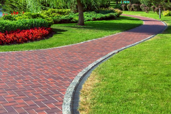 Brick Walkway Installation in Amarillo