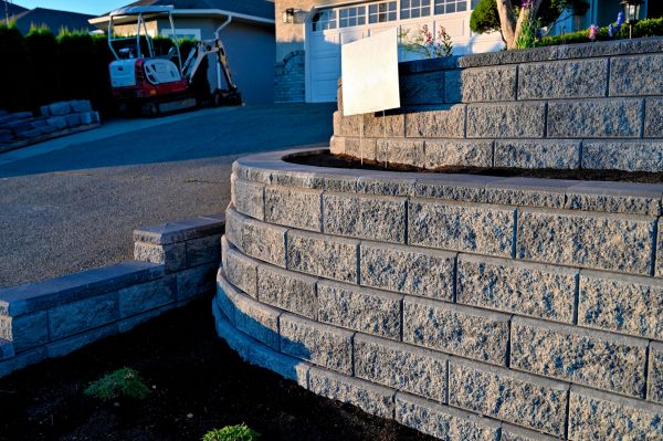 Stone Retaining Wall Repair in Amarillo