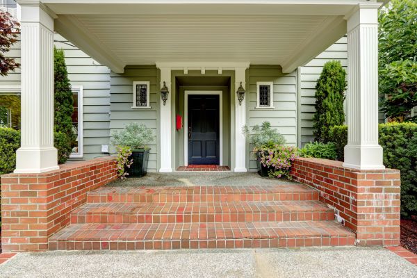 Front Porch Masonry Repair in Amarillo