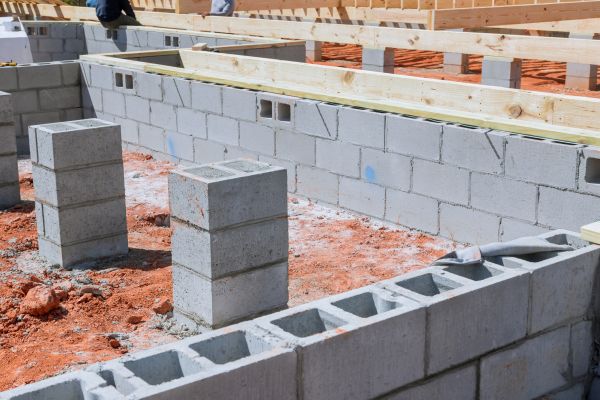 Cement Block Installation in Amarillo