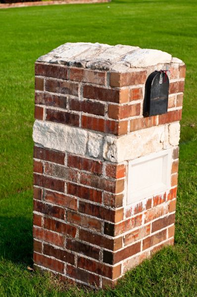 Brick Mailbox Installation in Amarillo