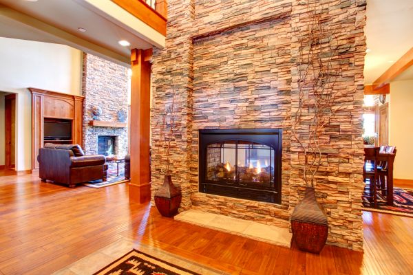 Stone Hearth Installation in Amarillo