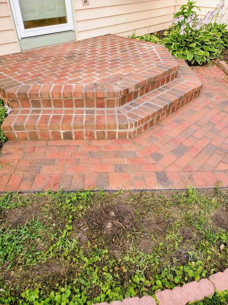 Brick Stoop Repair in Amarillo