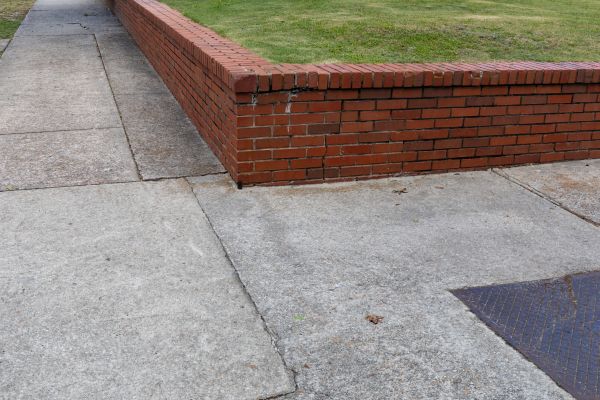 Brick Retaining Wall Repair in Amarillo